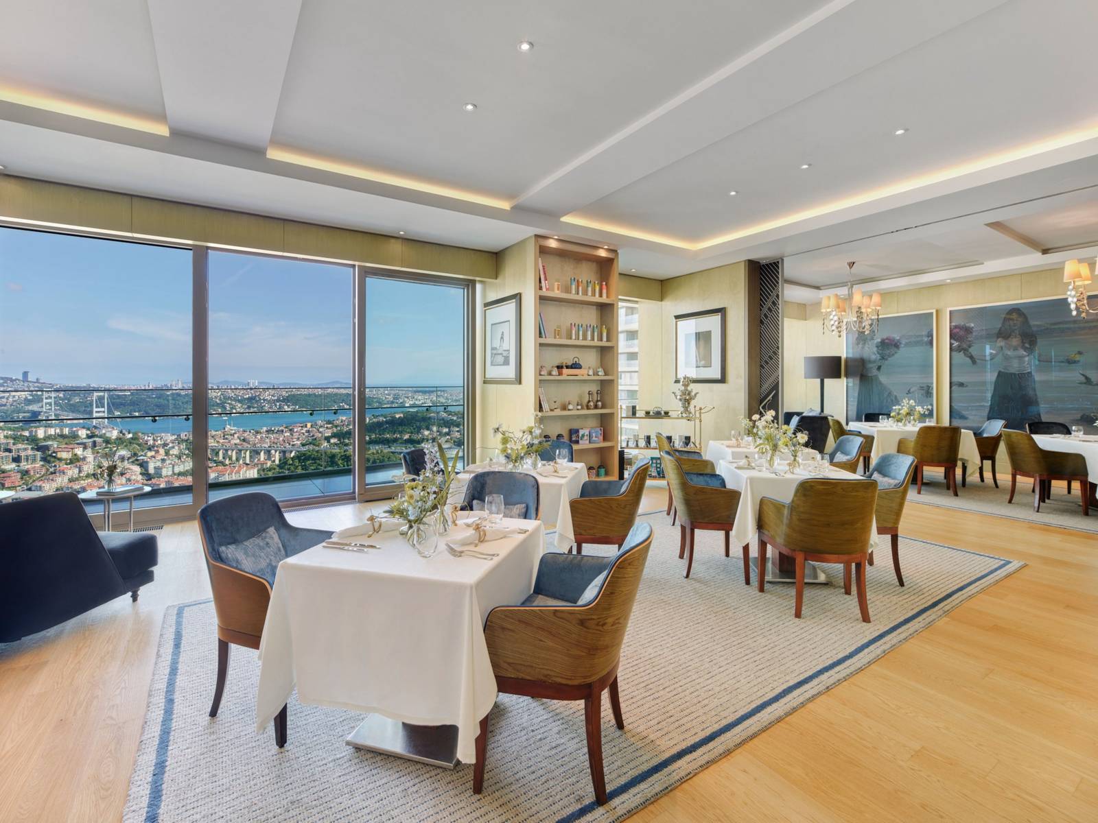 伊斯坦堡萊佛士酒店 Bosphorus Lounge 景觀酒廊