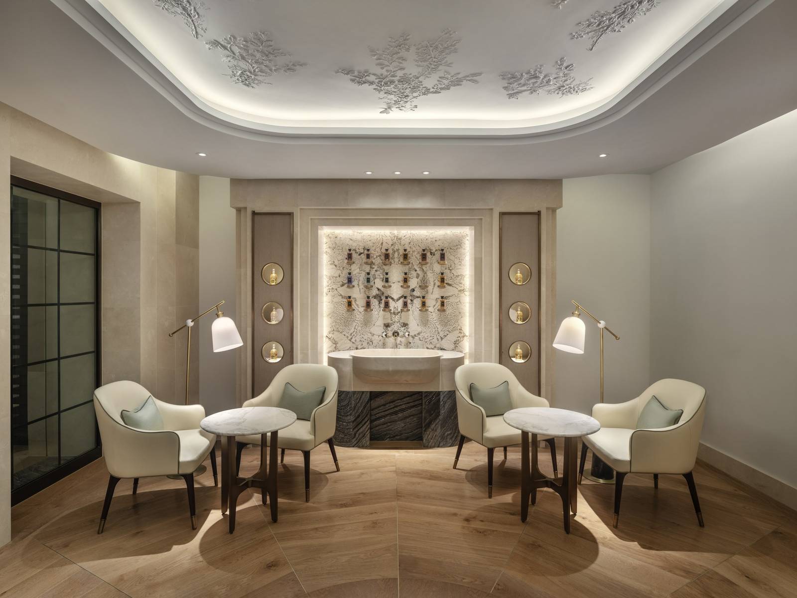 倫敦萊佛士 The OWO Guerlain Spa 休憩區