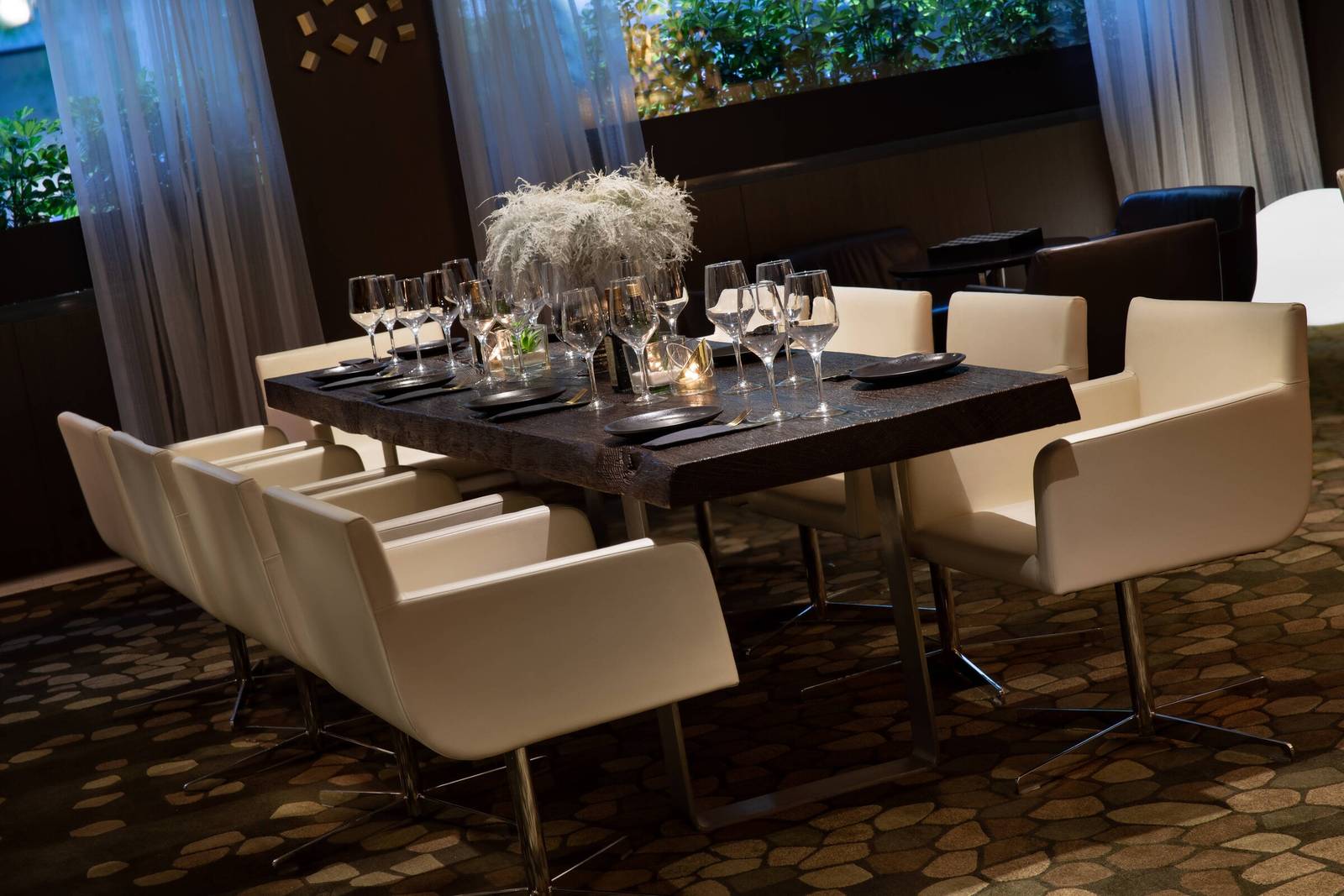 巴塞隆納 Renaissance Barcelona Hotel Rumbo Bar & Eatery 用餐區
