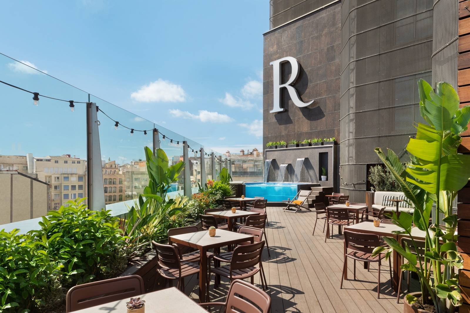 巴塞隆納 Renaissance Barcelona Hotel 頂樓 Goja Rooftop 露台