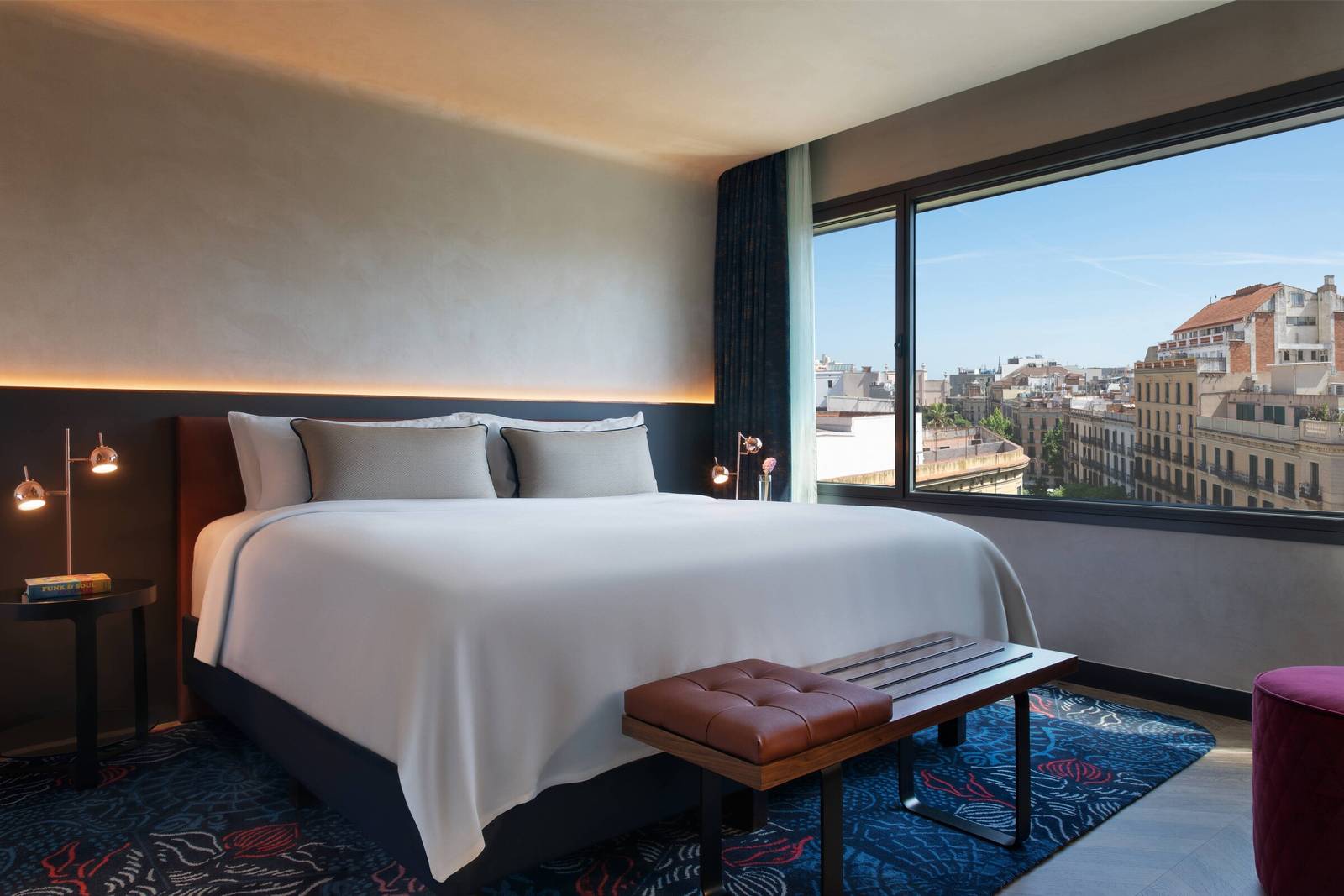巴塞隆納 Renaissance Barcelona Hotel 窗外城市景客房