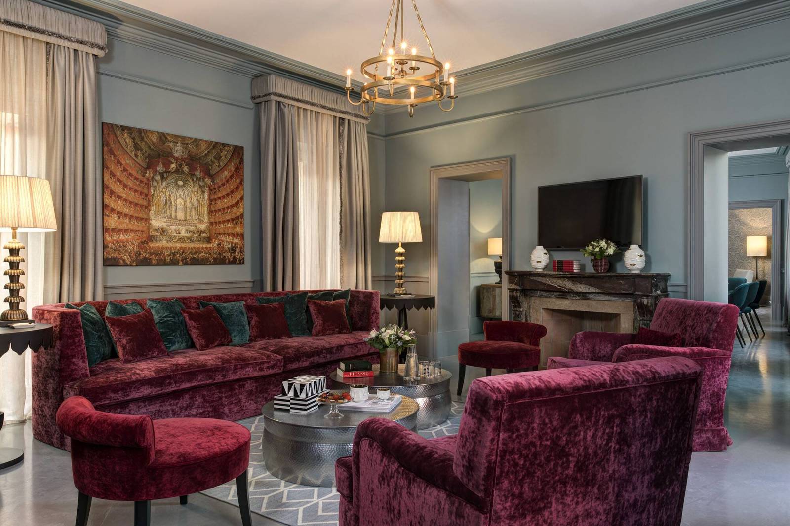 Spagna Penthouse 客廳