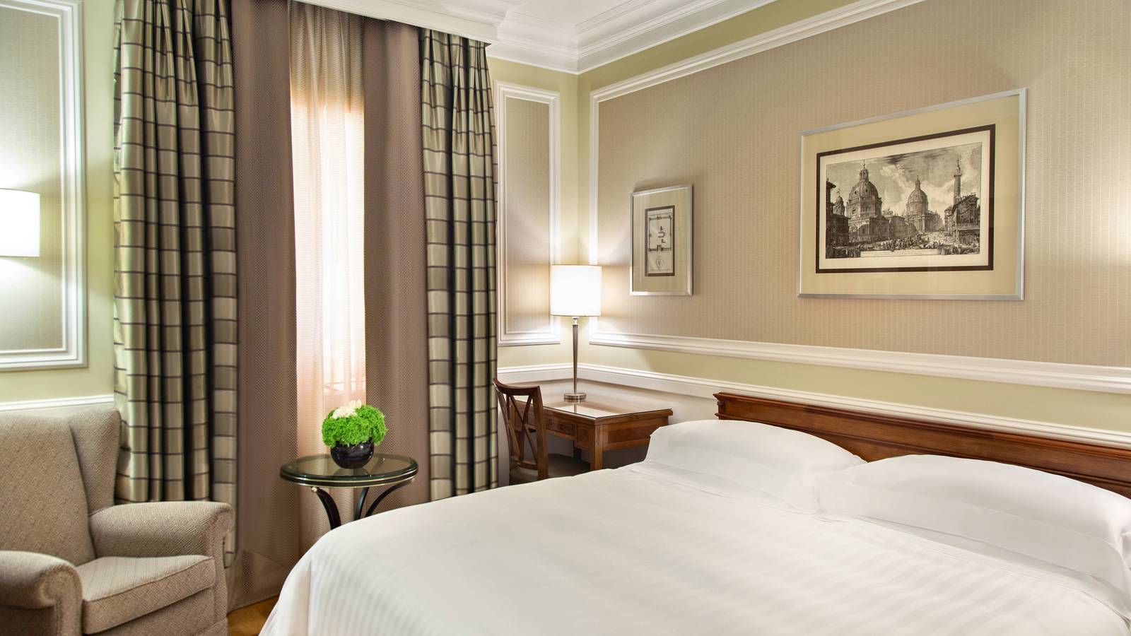Rome Marriott Grand Hotel Flora Deluxe 大床房