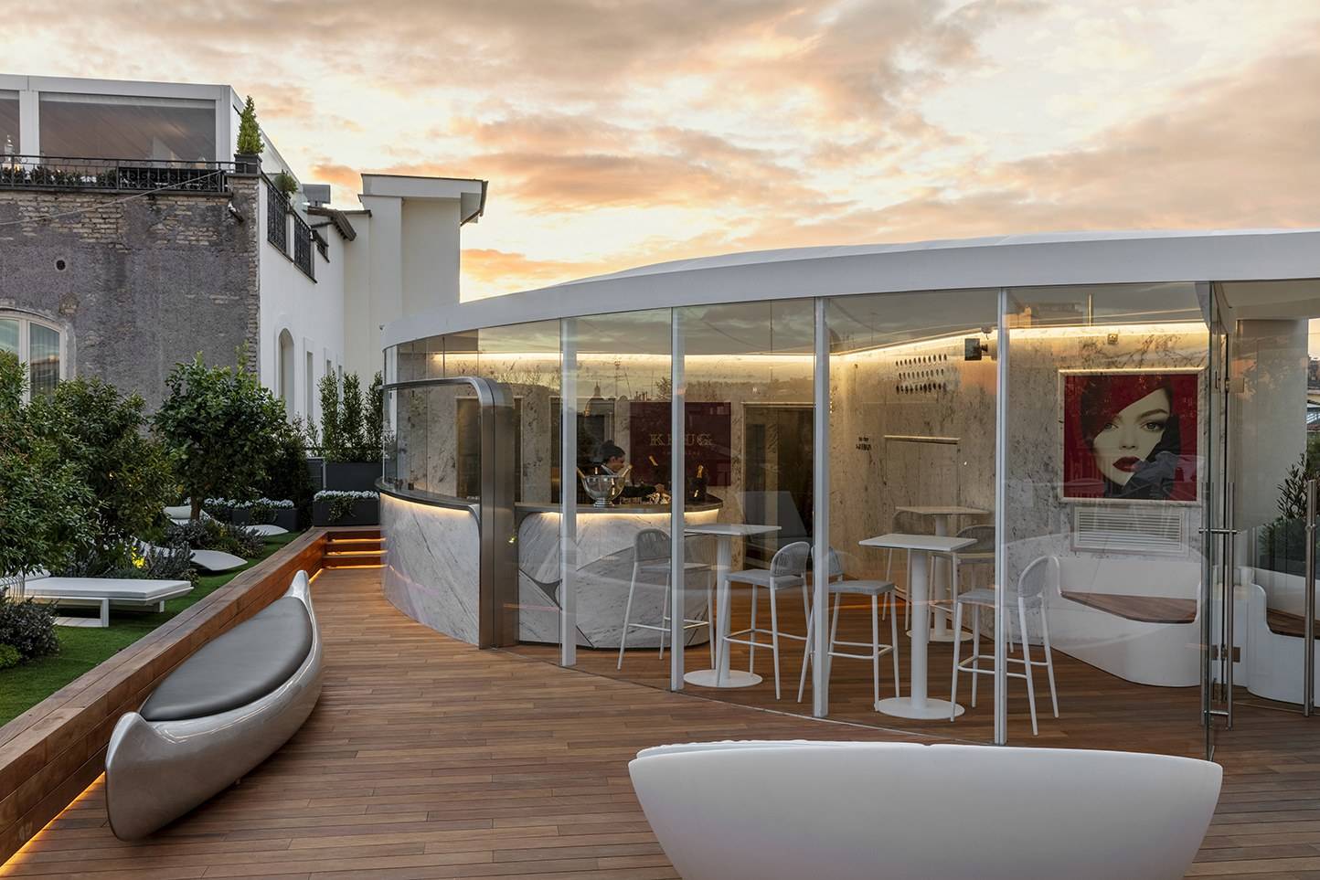 ROMEO Roma La Terrazza 屋頂酒吧