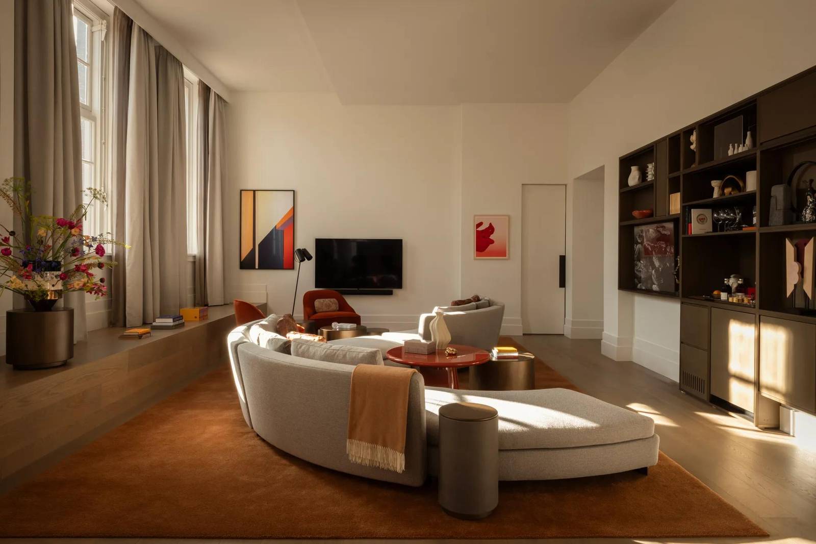 Rosewood Amsterdam Huis 020 起居室