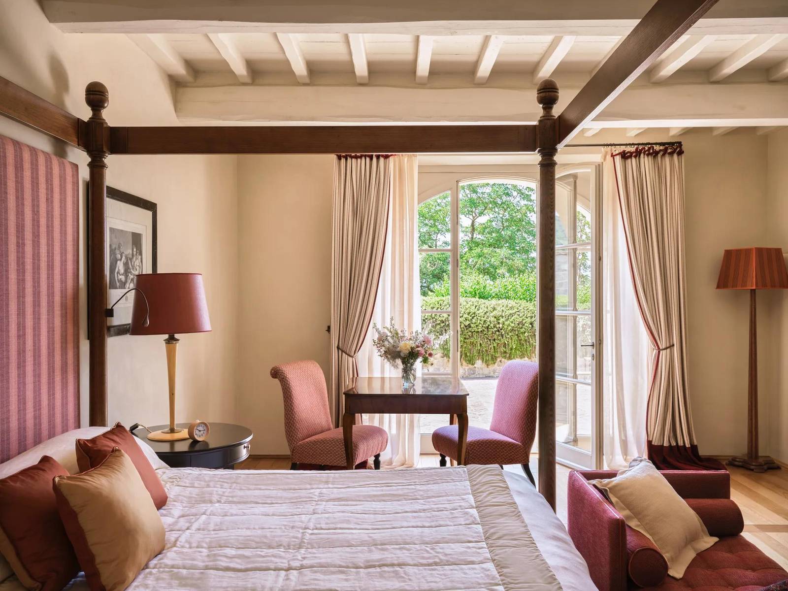 Castiglion del Bosco Terrace Suite 臥室