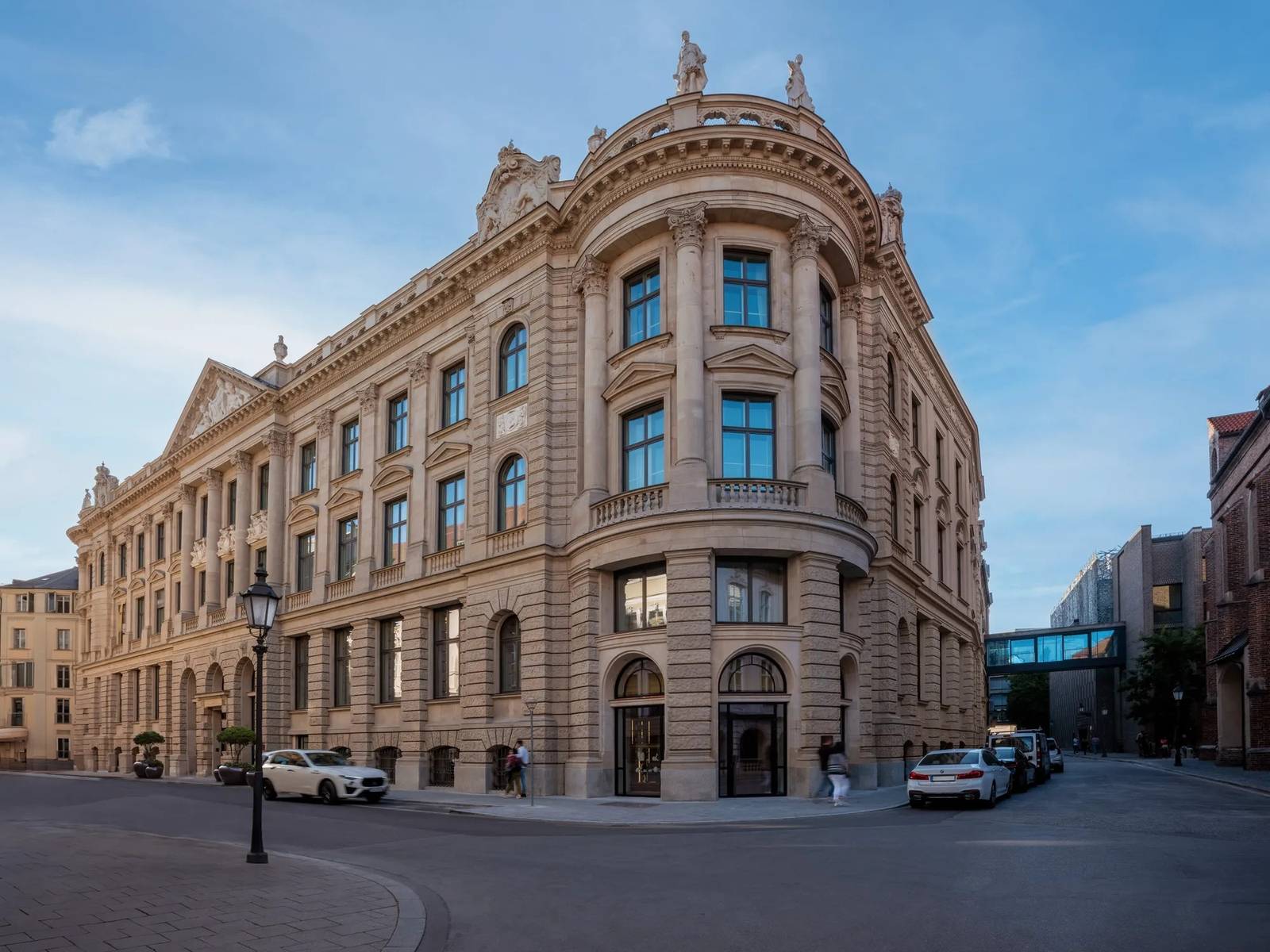 慕尼黑 Rosewood Munich 前巴伐利亞國家銀行總部建築外觀