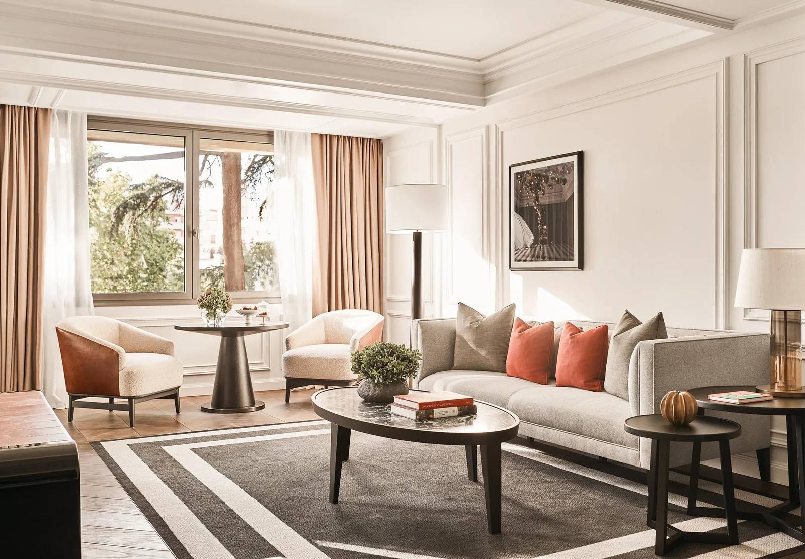 Rosewood Villa Magna Villa Magna Suite 起居室