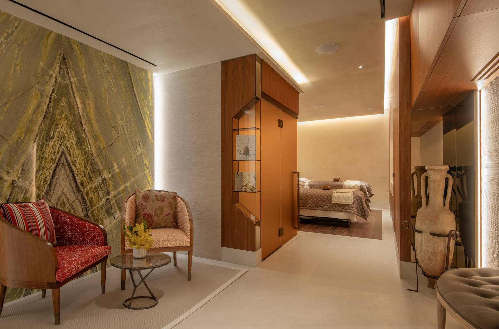 陶爾米納 San Domenico Palace Botanica Spa 雙人療程室