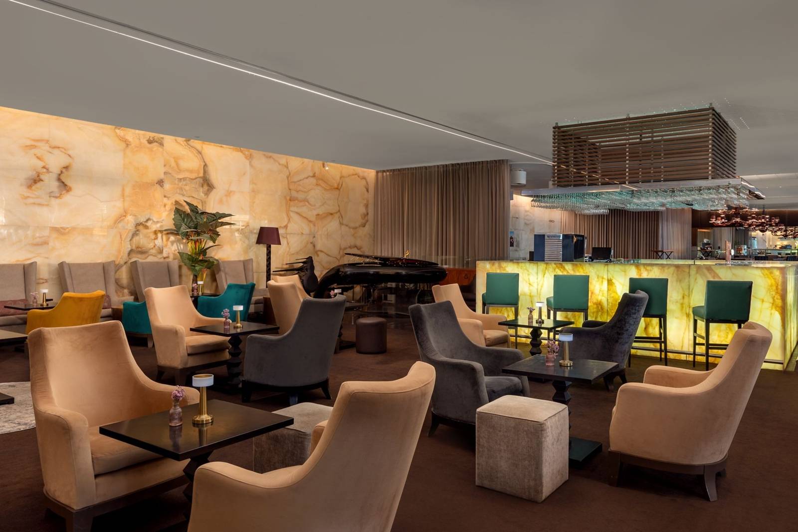 里斯本喜來登酒店 Lobby Bar 座位區
