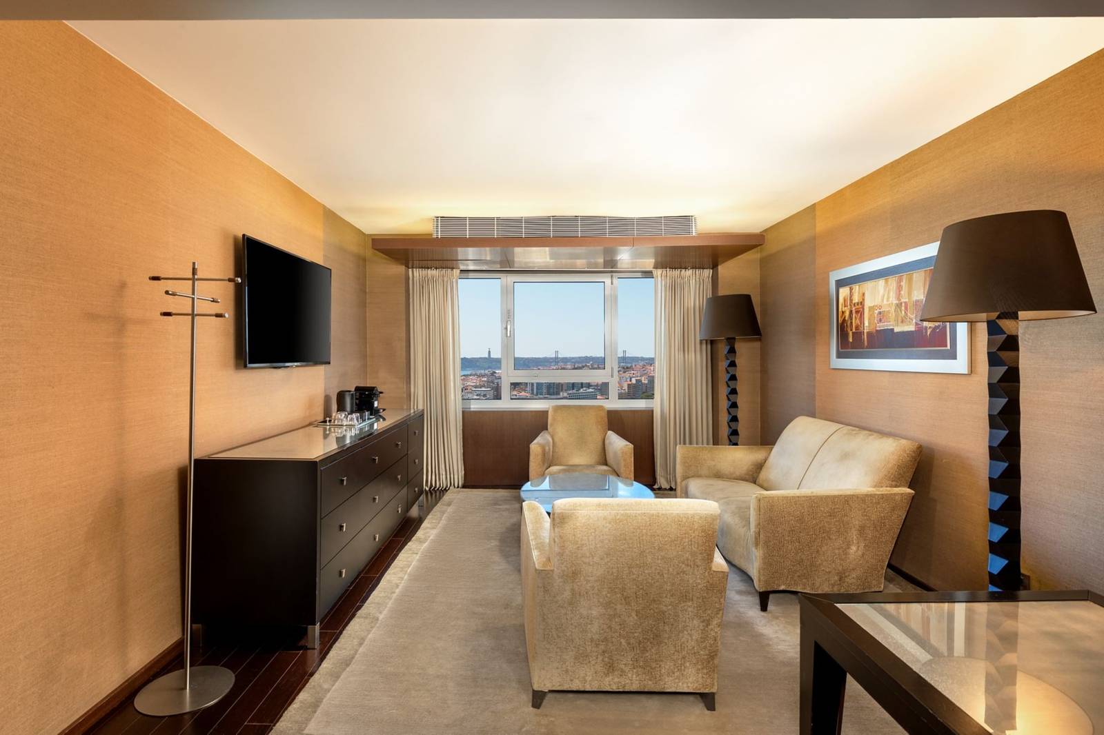 里斯本喜來登酒店 Executive Suite 起居區