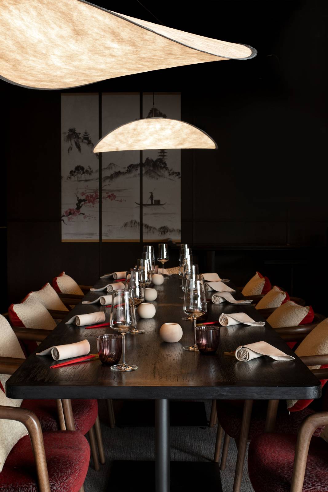 克蘭蒙塔納 Six Senses Byakko 日本料理餐桌