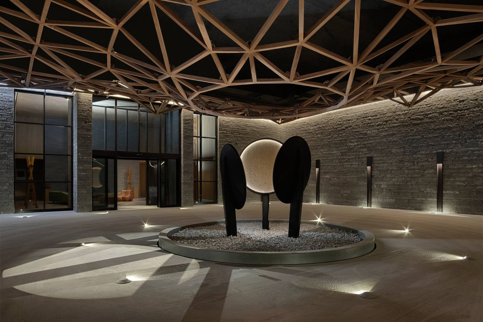 克蘭蒙塔納 Six Senses The Cave 入口大廳
