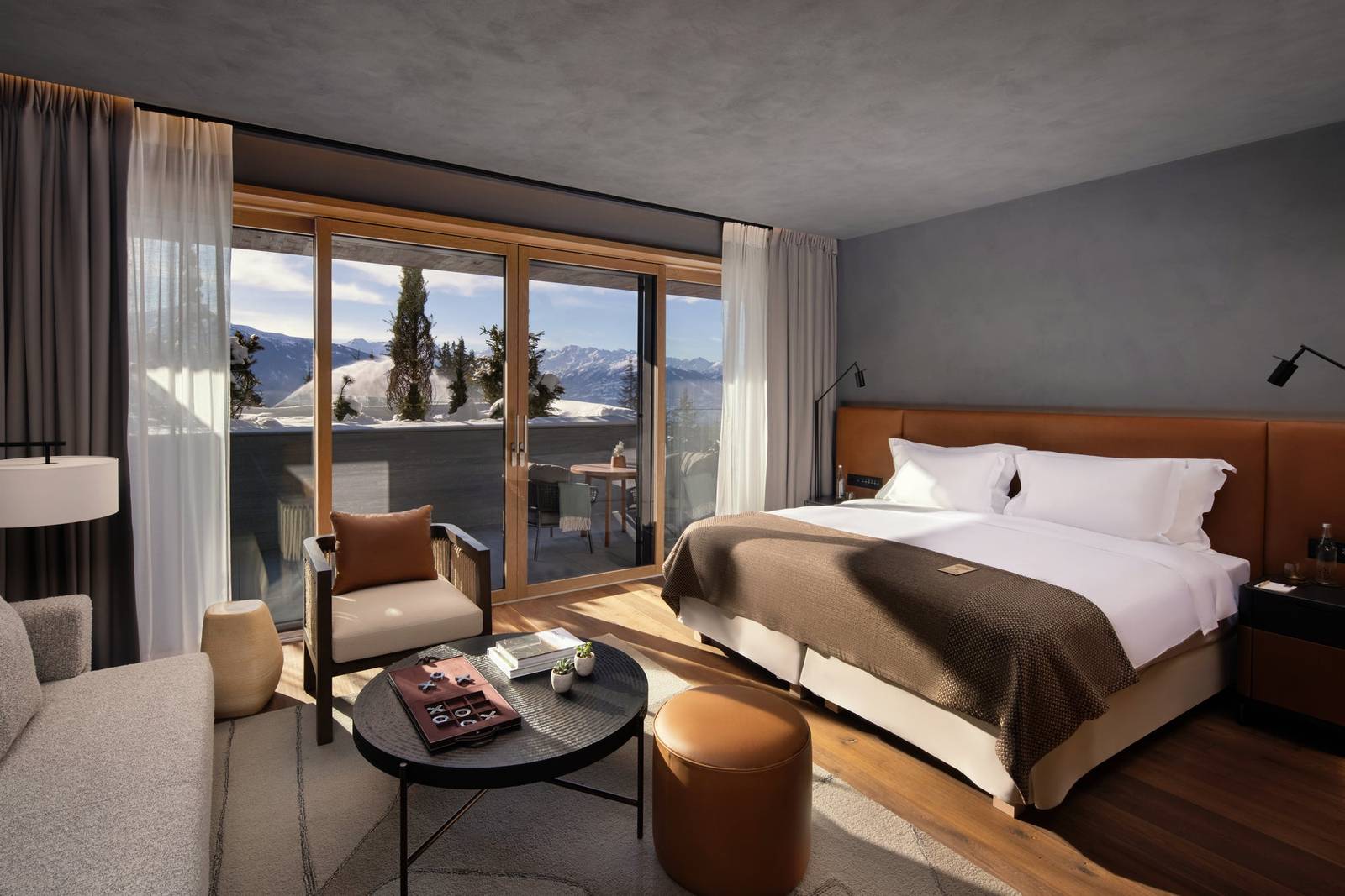 克蘭蒙塔納 Six Senses Terrace Suite 臥室