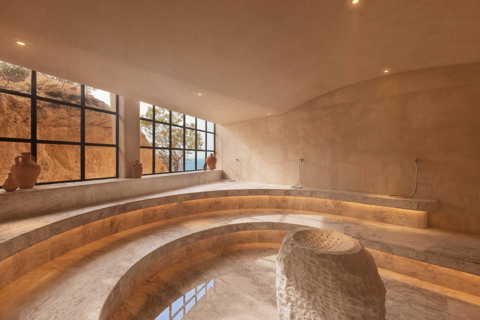 伊維薩島 Six Senses Ibiza Spa 蒸氣室