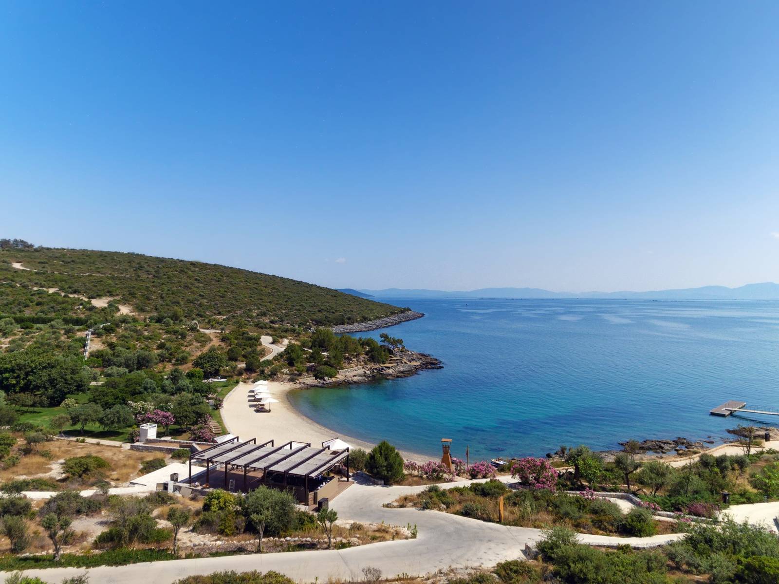 Six Senses Kaplankaya 海灣與私人沙灘