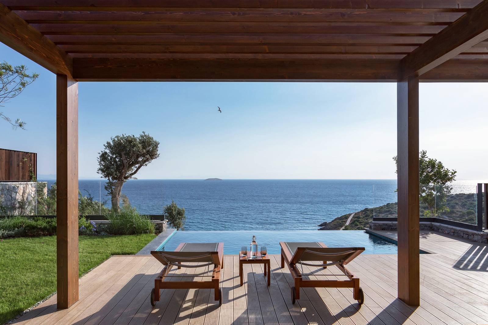Six Senses Kaplankaya Ridge Terrace 附泳池海景房露台