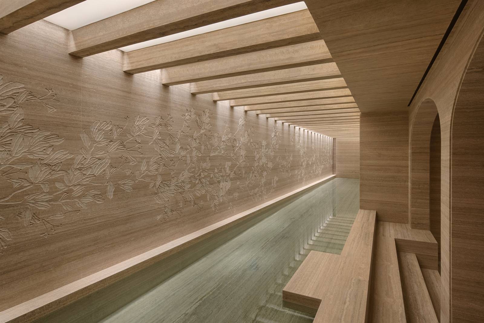 羅馬六善酒店羅馬浴場溫水池 Tepidarium