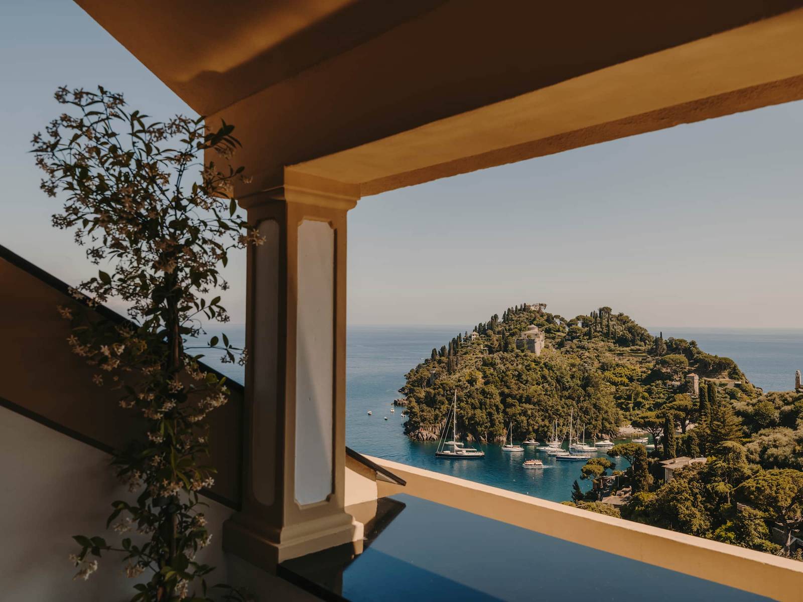 Splendido 飯店 Portofino 套房陽台海灣景