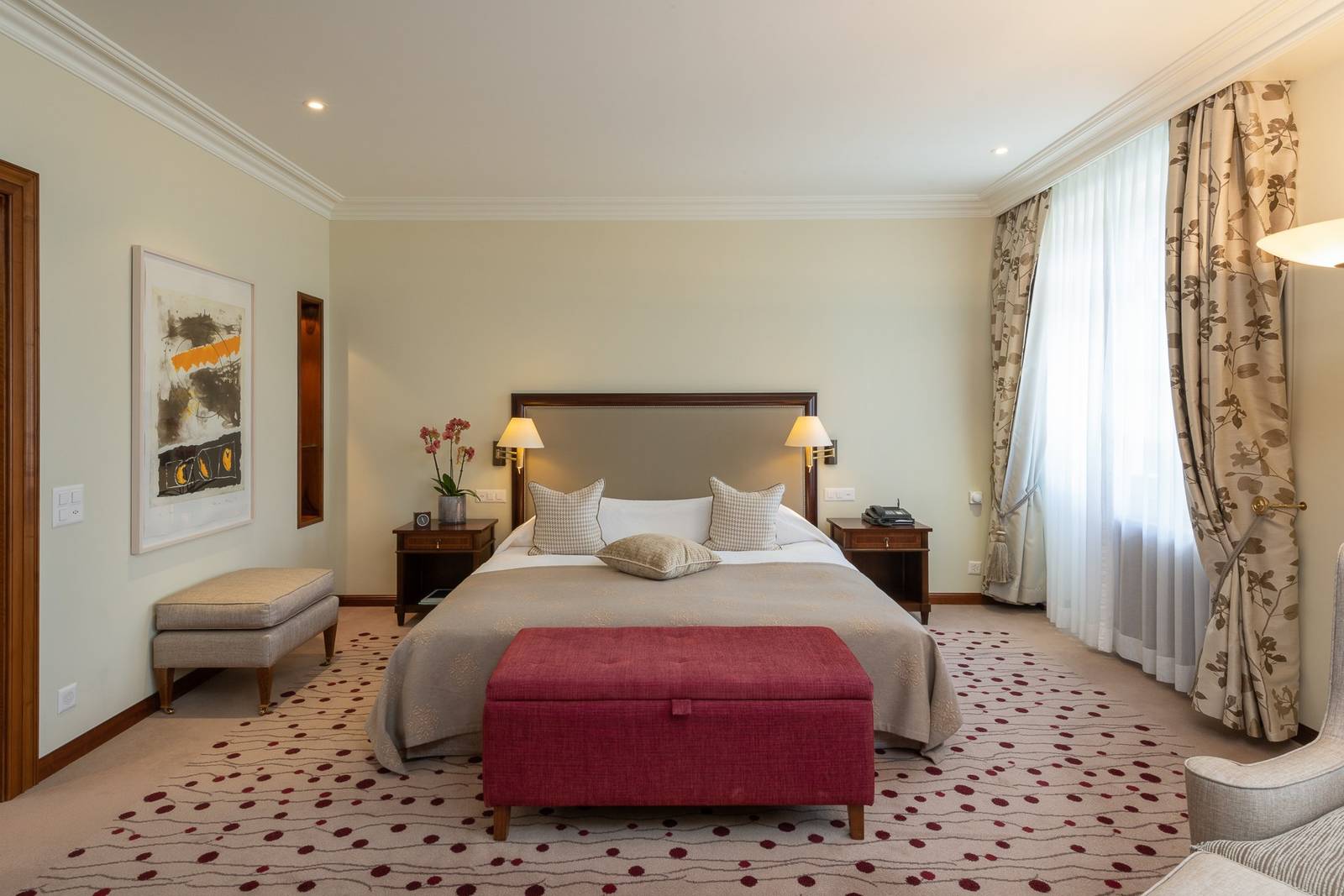 Suvretta House Tower Suite 臥室