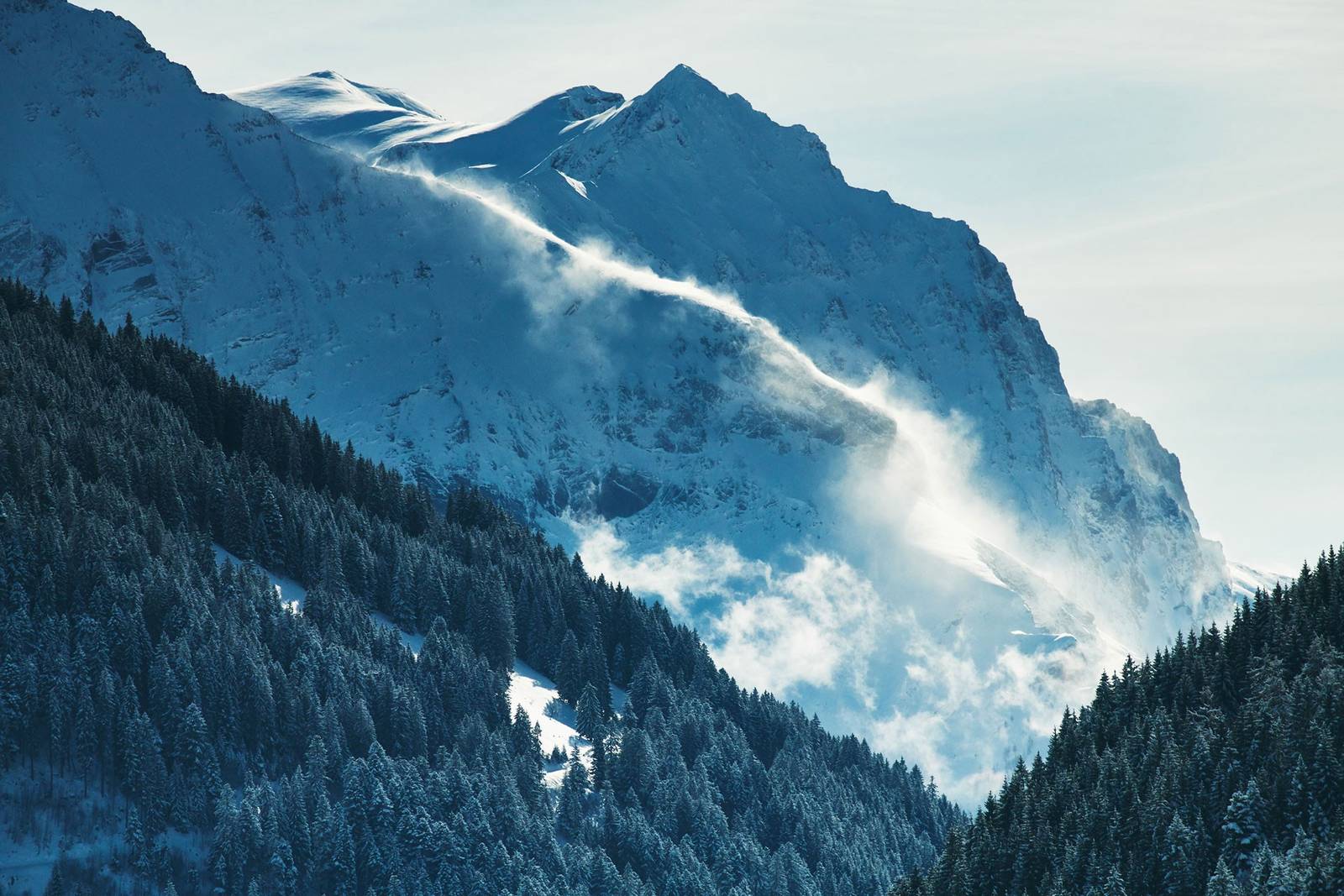 格施塔德周邊的伯恩高地雪山
