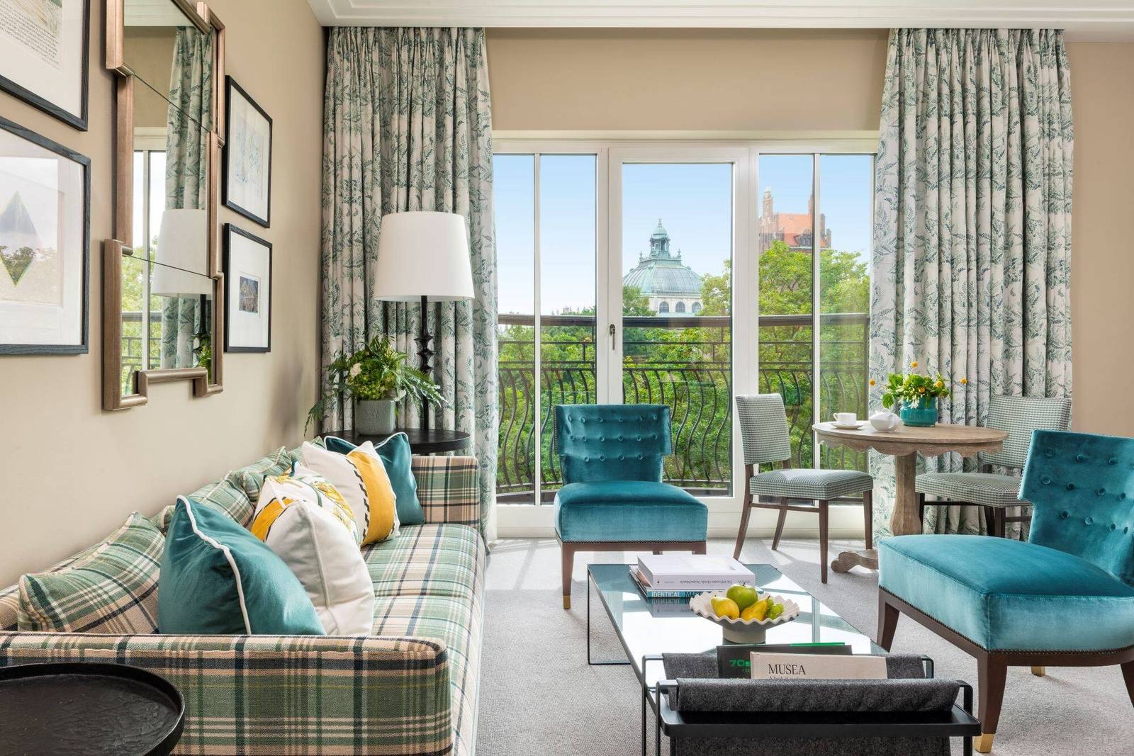 The Charles Hotel Signature Park View Suite 起居室