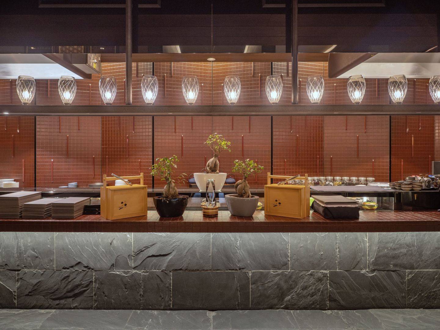 The Japanese Restaurant 開放式料理吧台