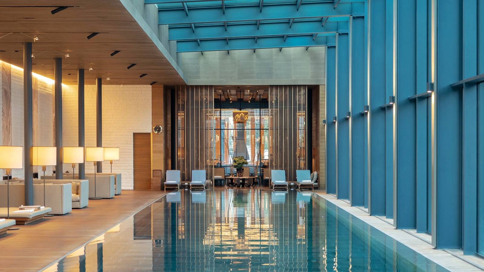 The Chedi Andermatt Spa 室內泳池