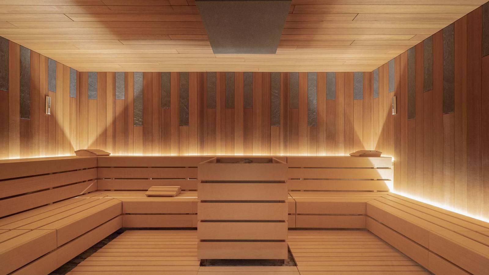 The Chedi Andermatt Spa 木質芬蘭桑拿
