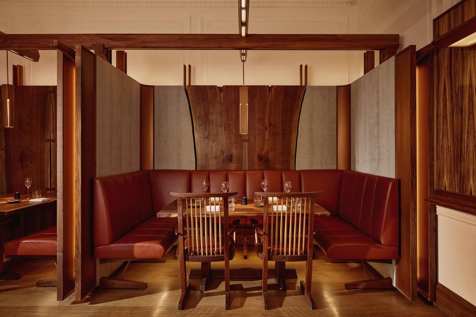The Connaught Grill 皮革卡座