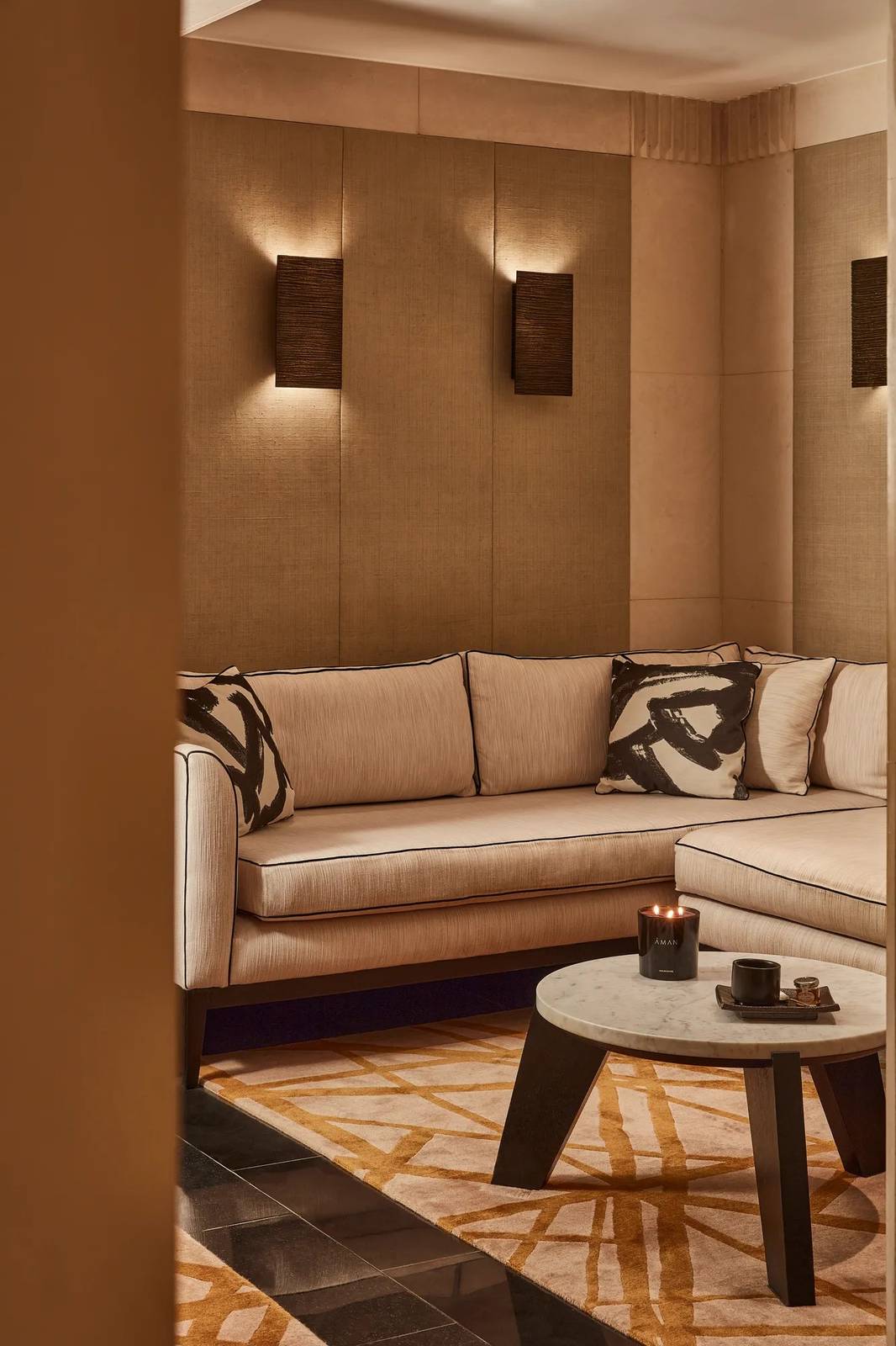 The Connaught Aman Spa 休憩區