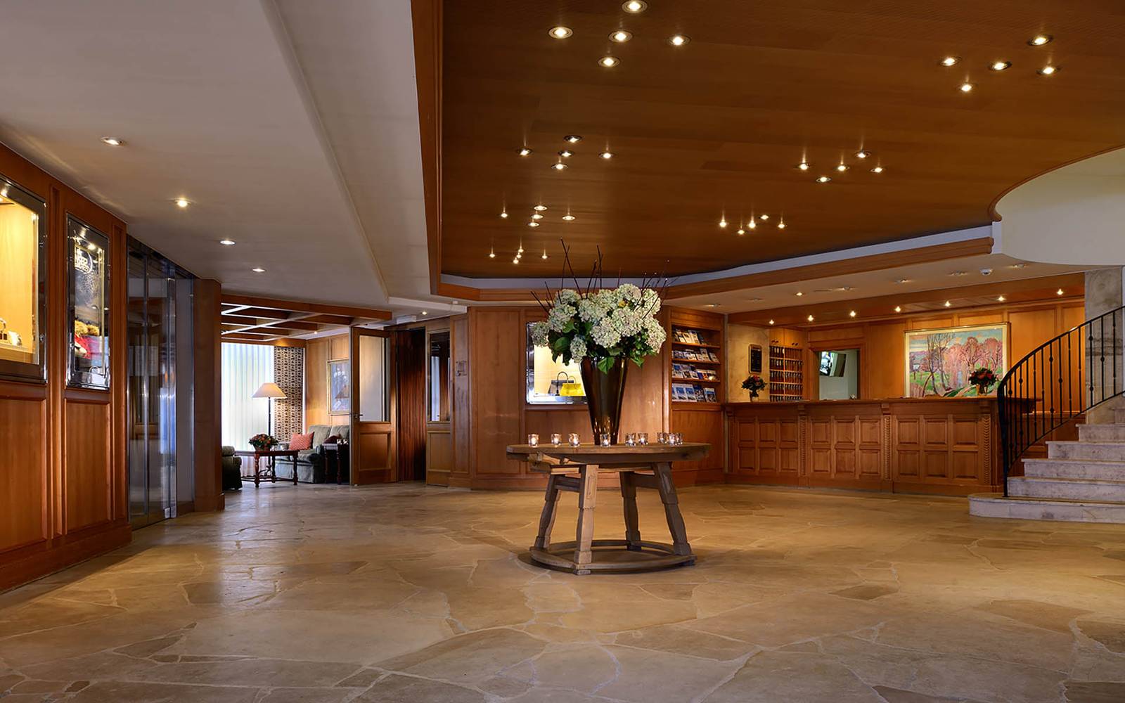 聖莫里茲 Crystal Hotel 大廳