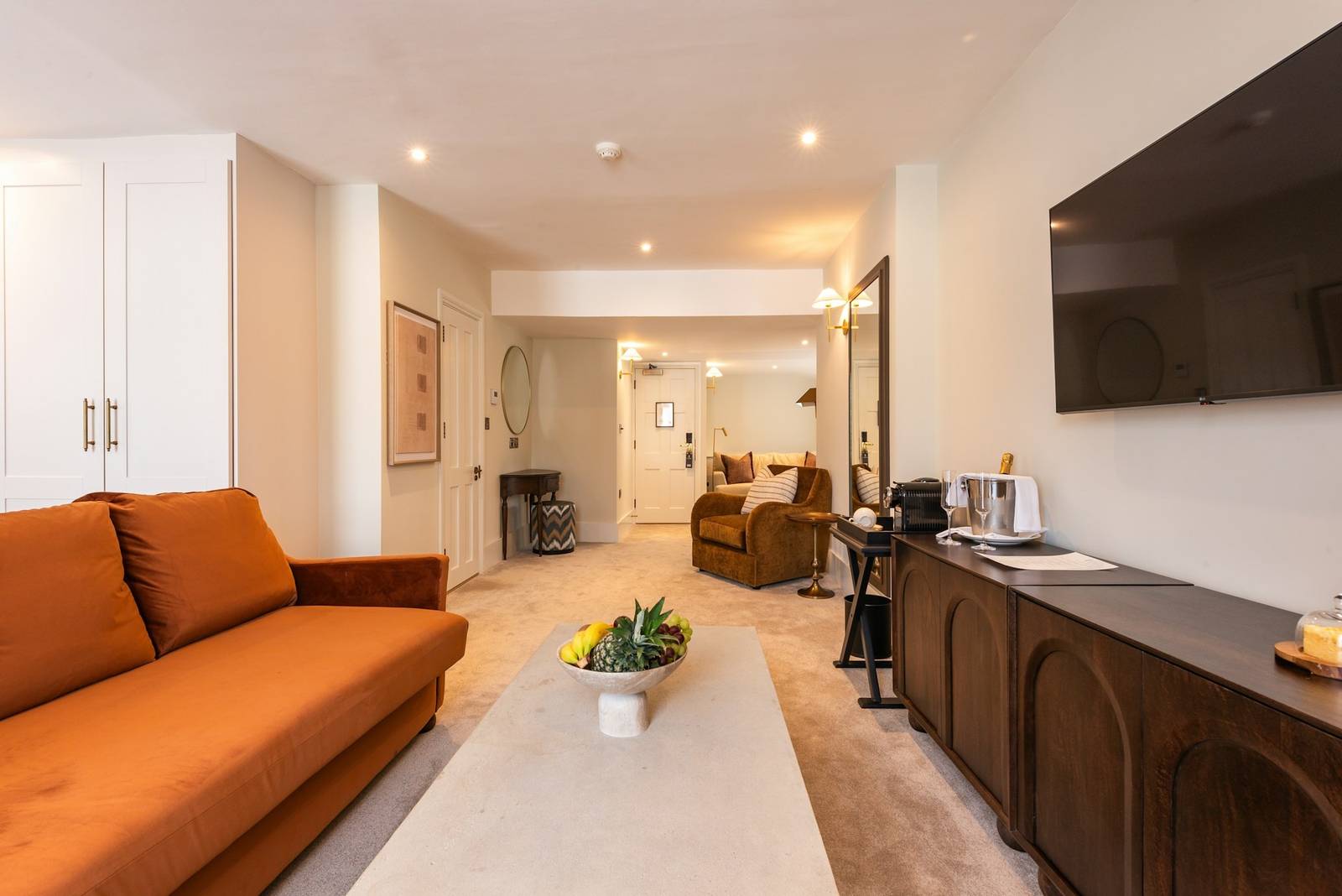 The Feathers Hotel Feature Suite 起居空間