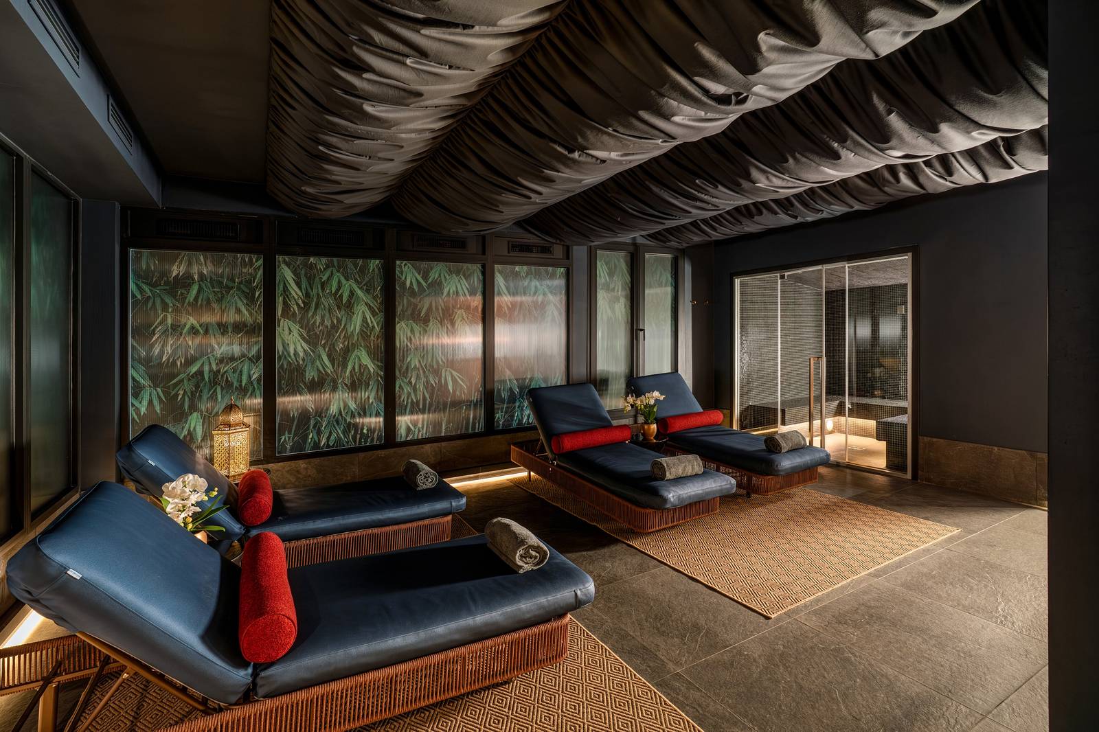 羅馬 The Goethe Hotel Spa 休憩區