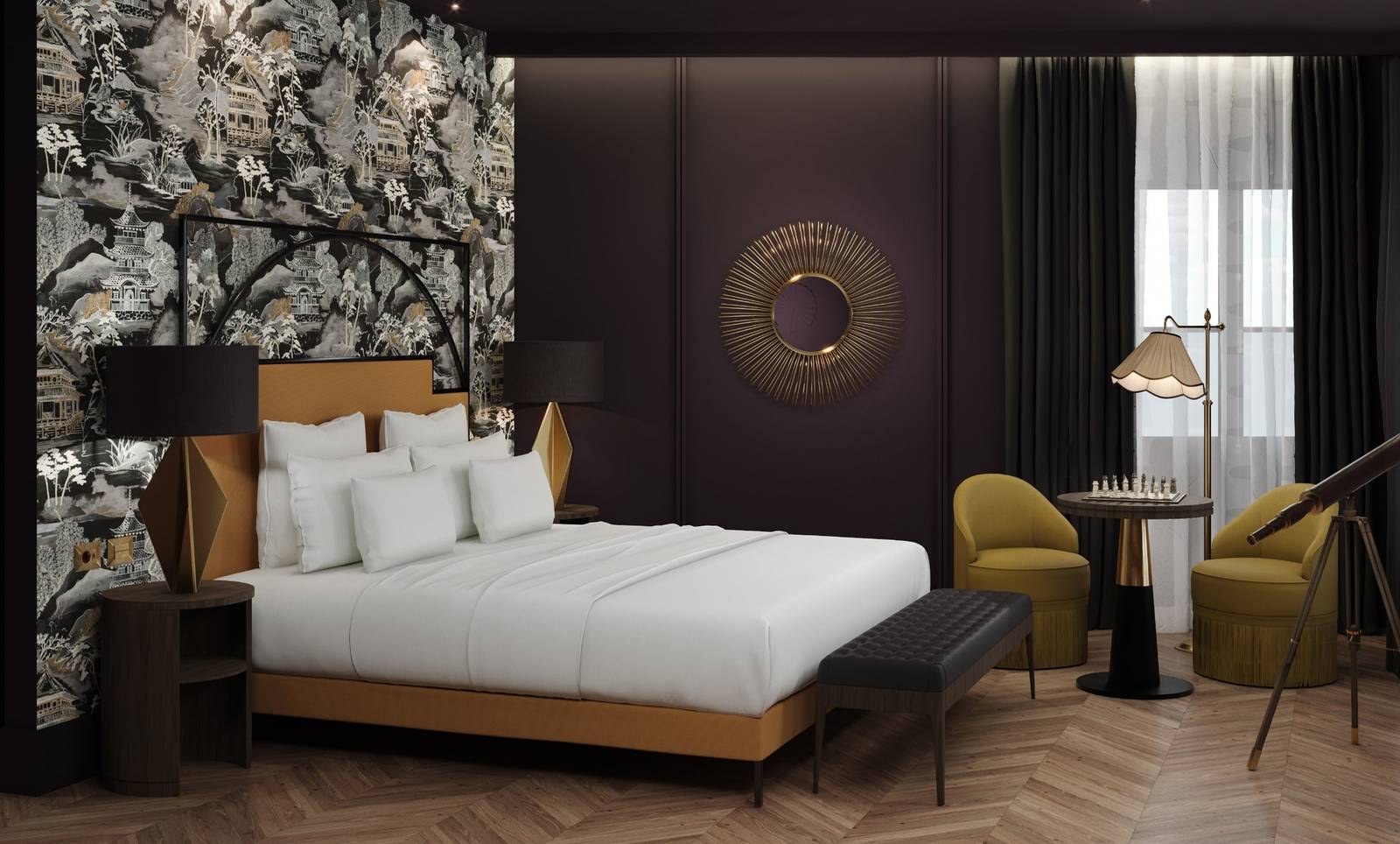 羅馬 The Goethe Hotel 客房