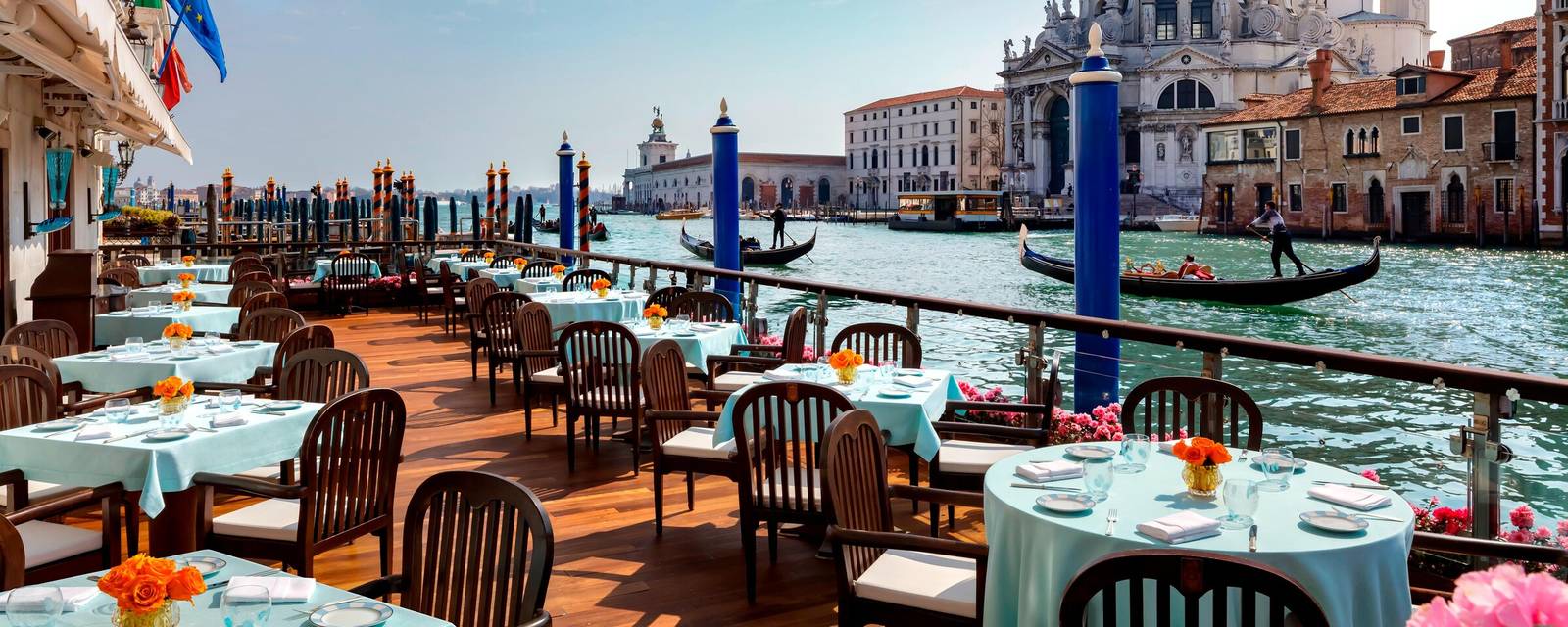 格里提皇宮酒店 The Gritti Terrace 大運河露天座位