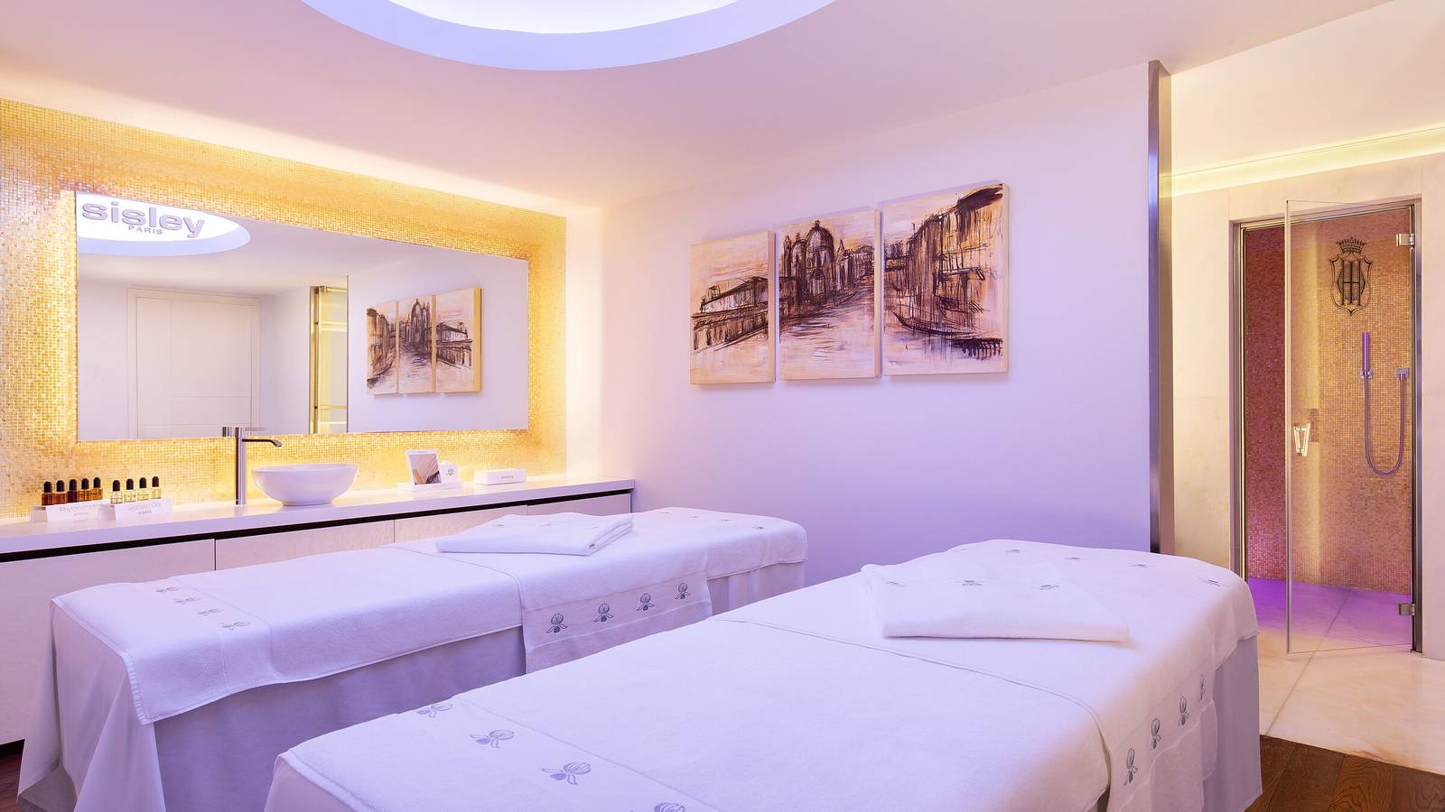 格里提皇宮酒店 Sisley Paris Spa 雙人療程室