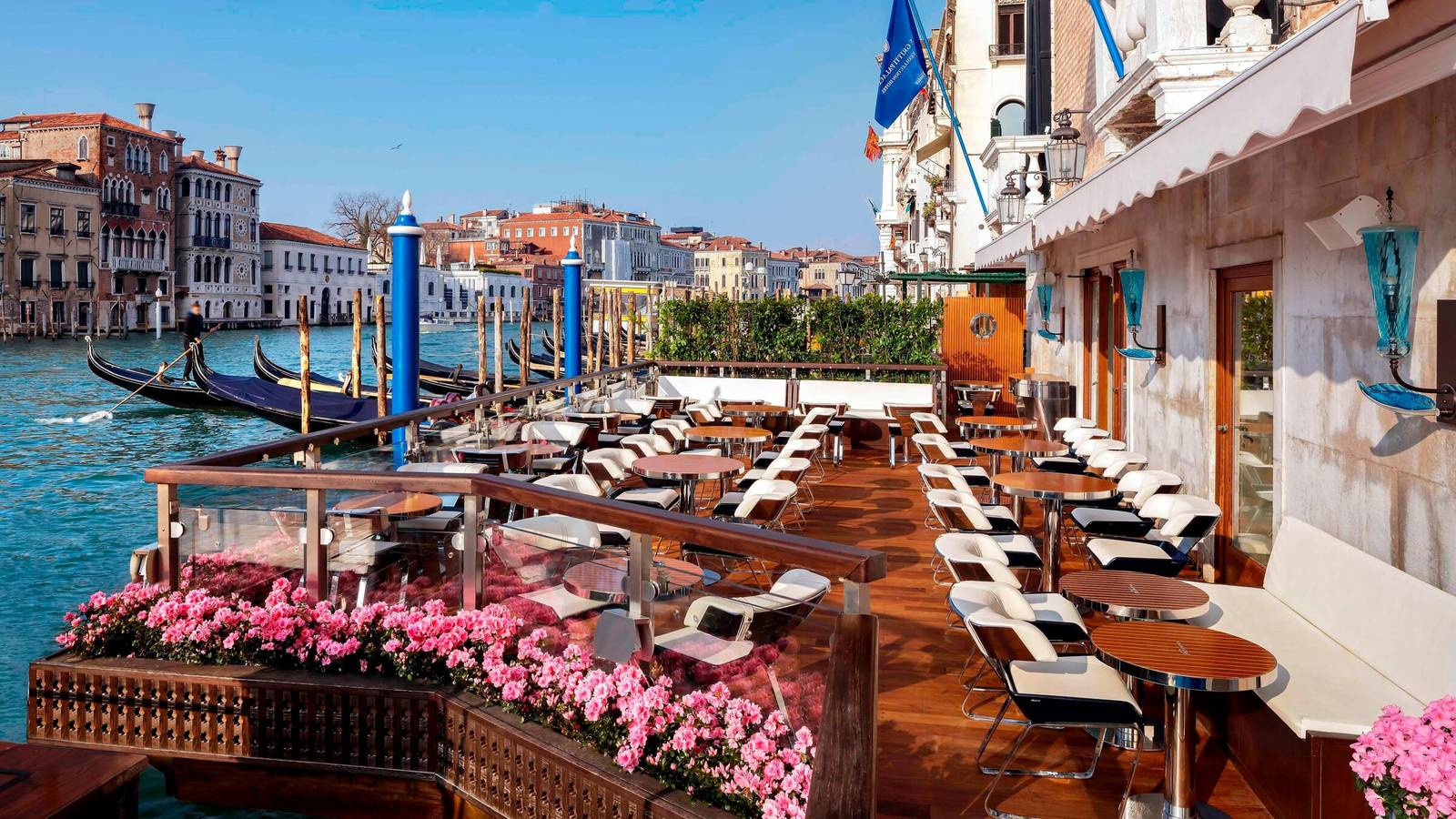 格里提皇宮酒店 Riva Lounge 大運河畔露台