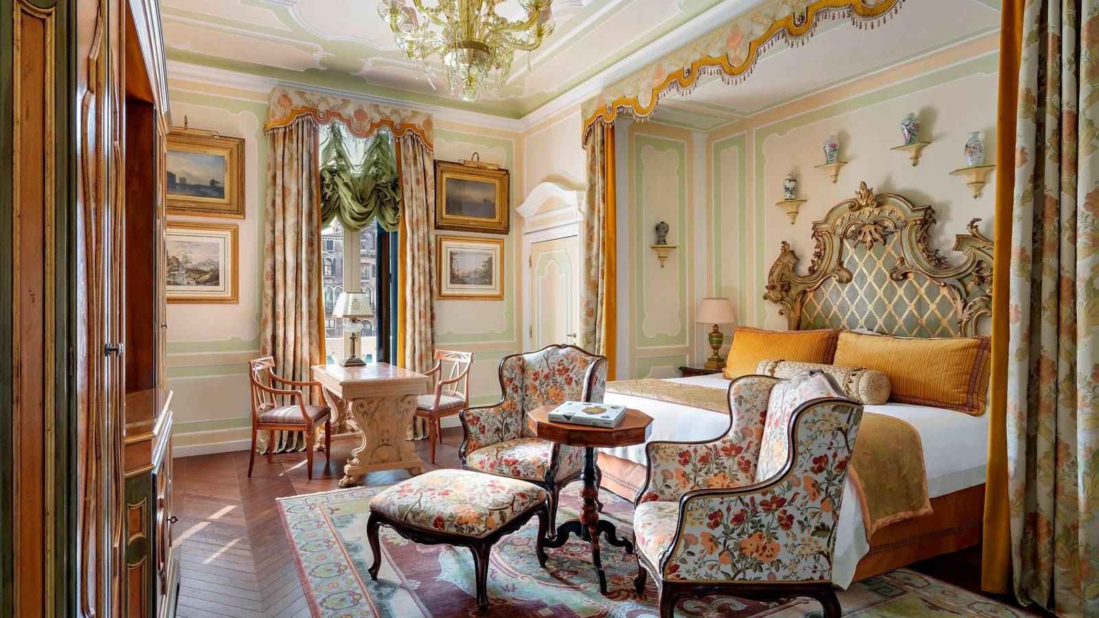 格里提皇宮酒店 Hemingway Presidential Suite 臥室