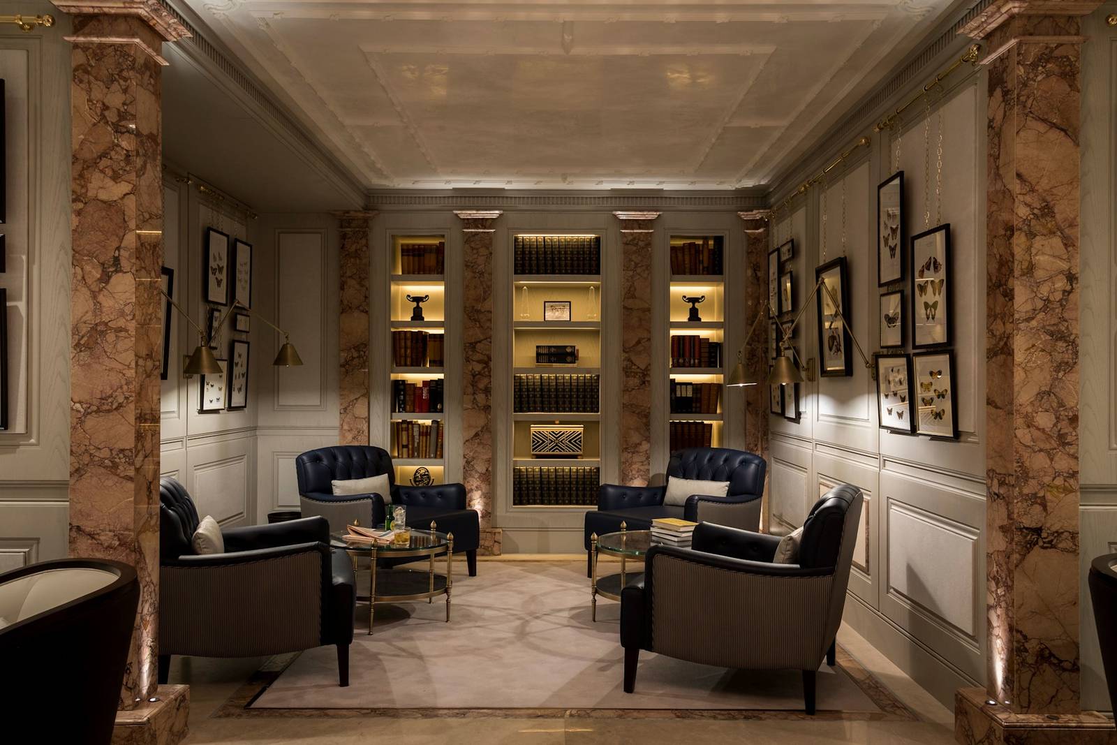 The Lanesborough Club & Spa 會員交誼廳