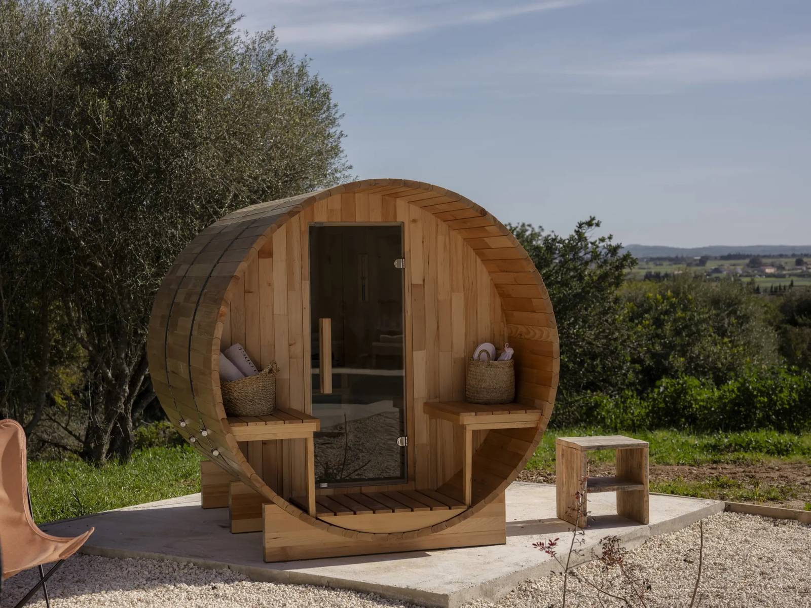 The Lodge Mallorca 戶外木桶桑拿