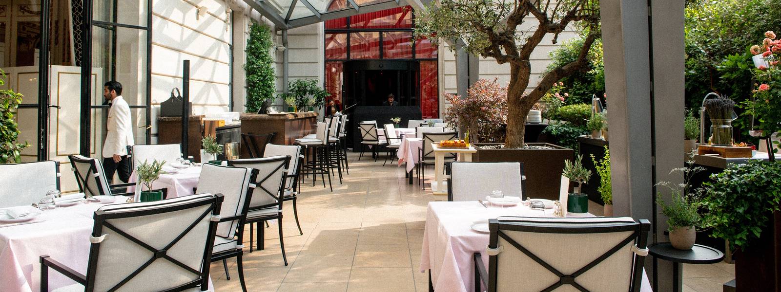 巴黎半島酒店 La Terrasse Kléber 玻璃頂露台