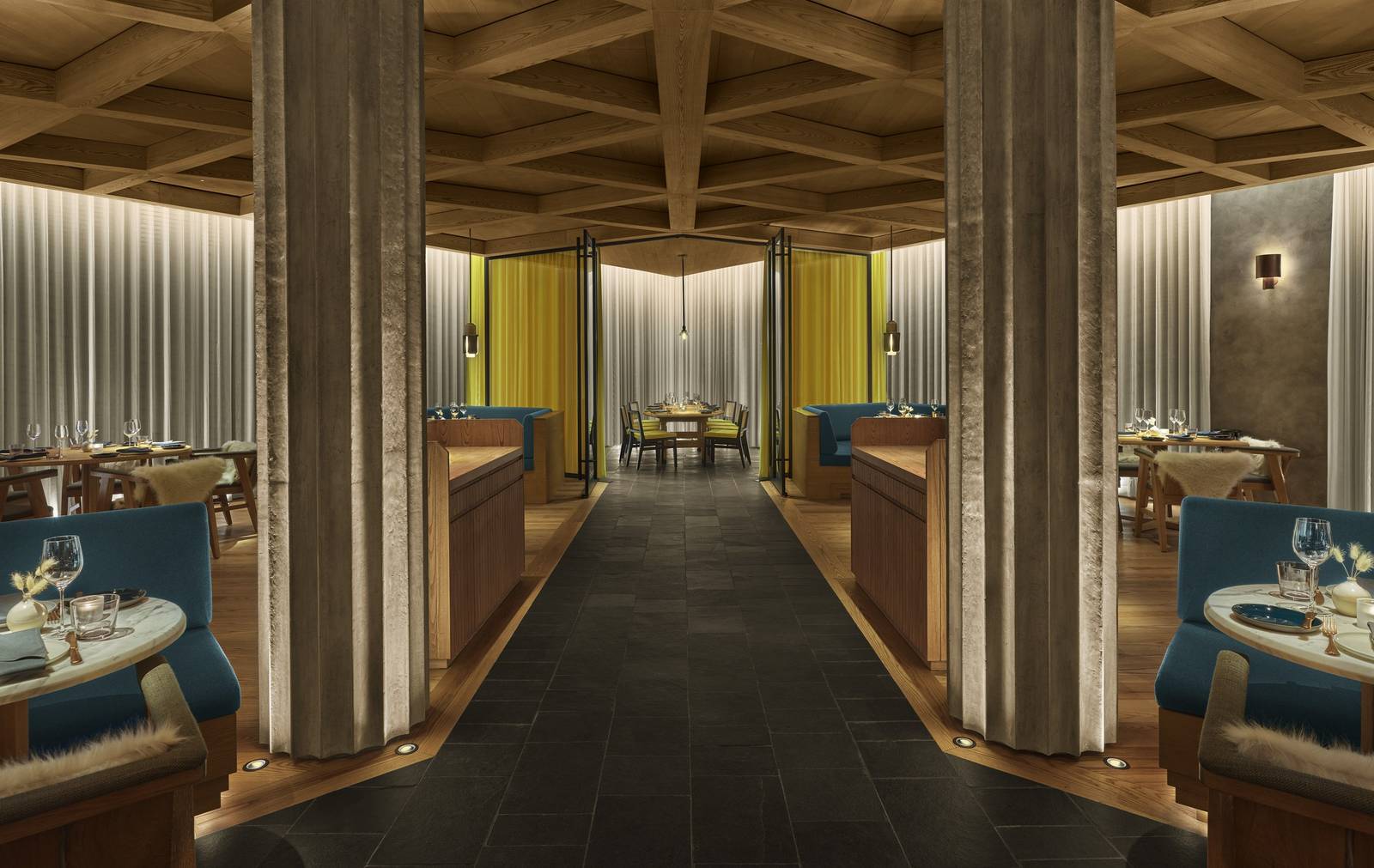 雷克雅維克 EDITION TIDES 餐廳用餐區