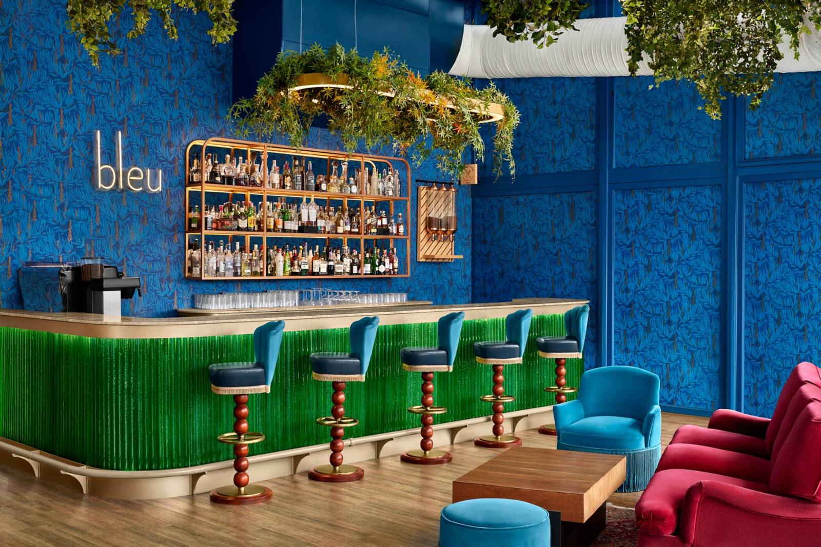伊斯坦堡麗思卡爾頓酒店 Bleu Lounge & Bar 吧檯