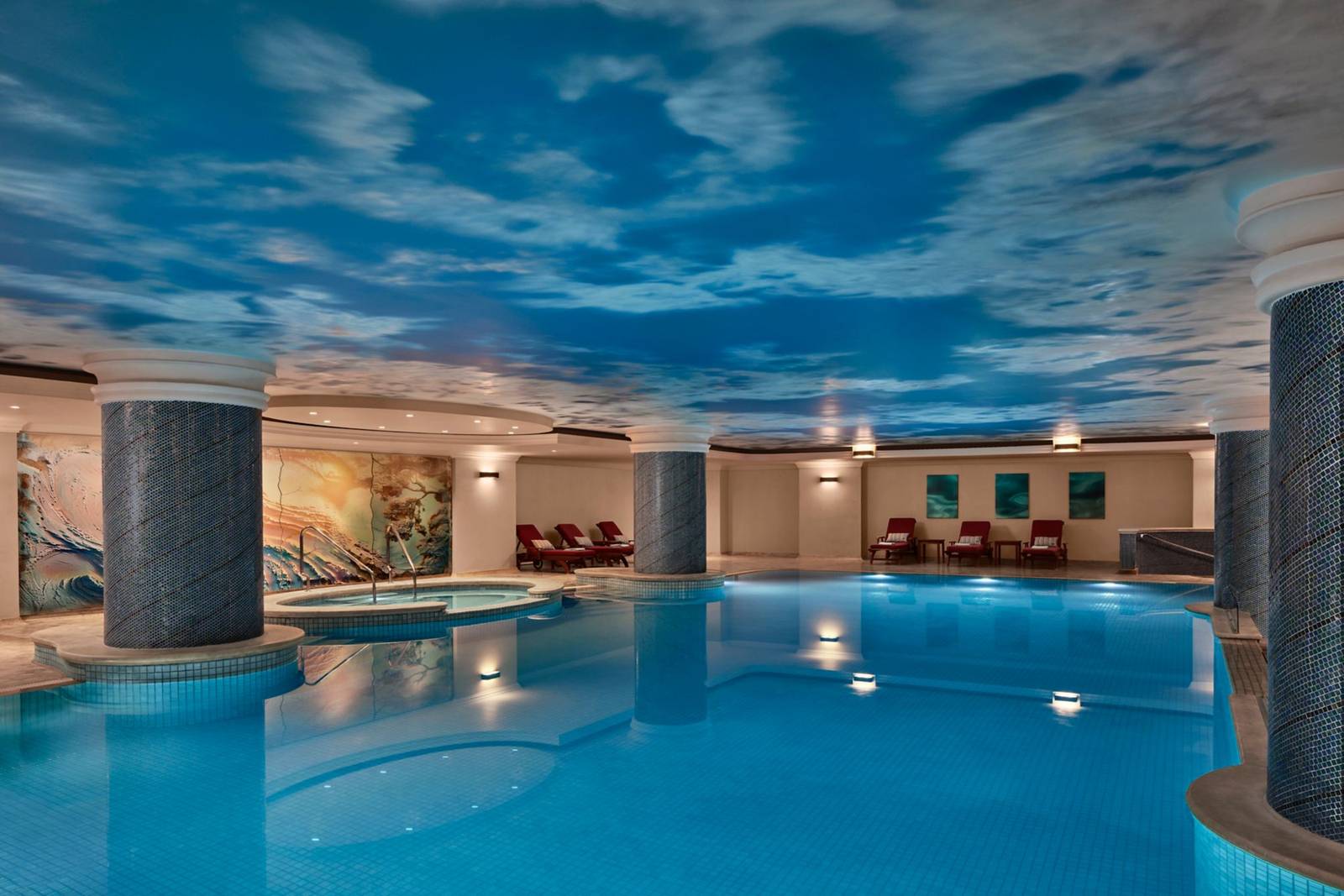 伊斯坦堡麗思卡爾頓酒店 Spa 室內泳池