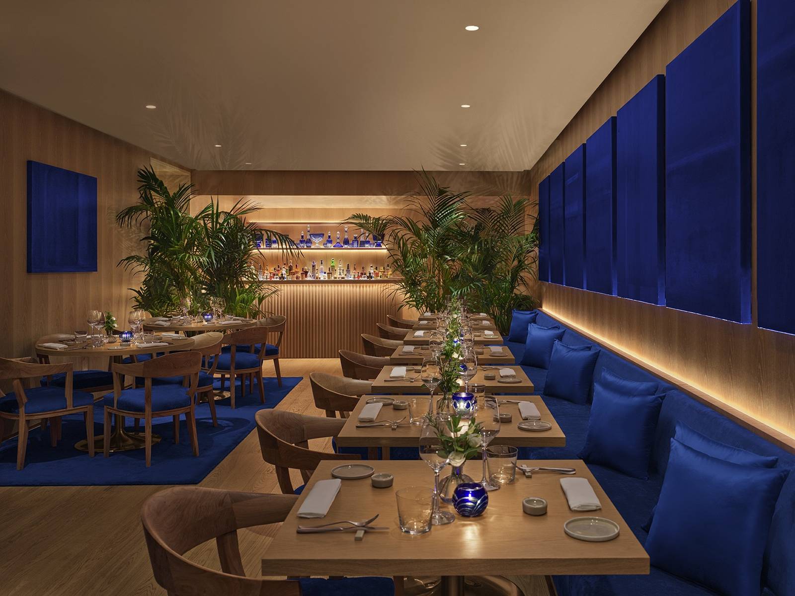 羅馬 EDITION 酒店 Anima 餐廳室內用餐區