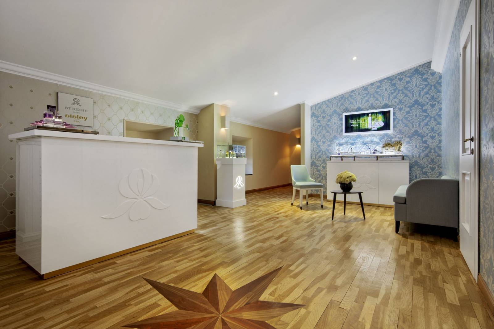 羅馬瑞吉酒店 Sisley Spa 接待區
