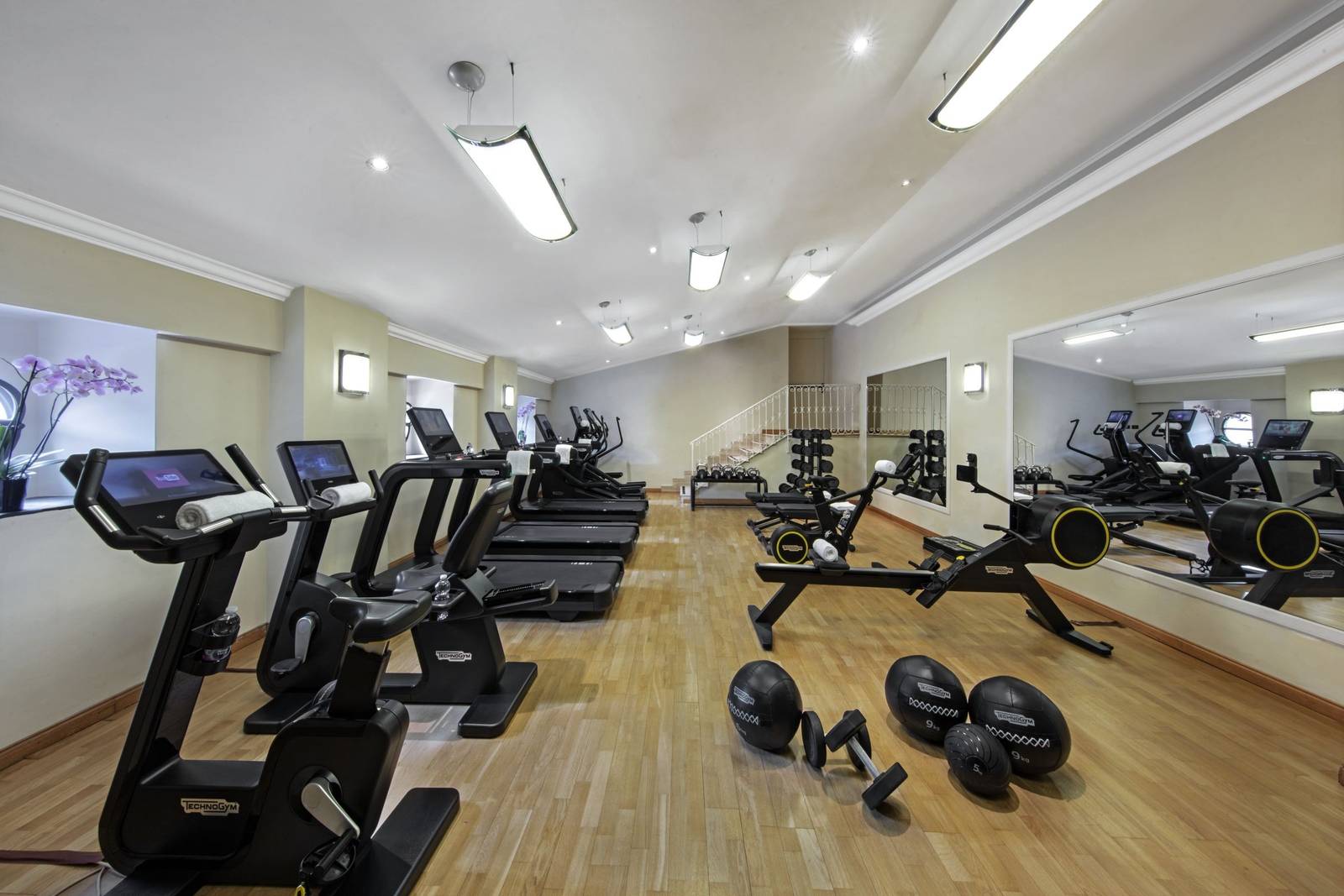 羅馬瑞吉酒店 Technogym 健身房