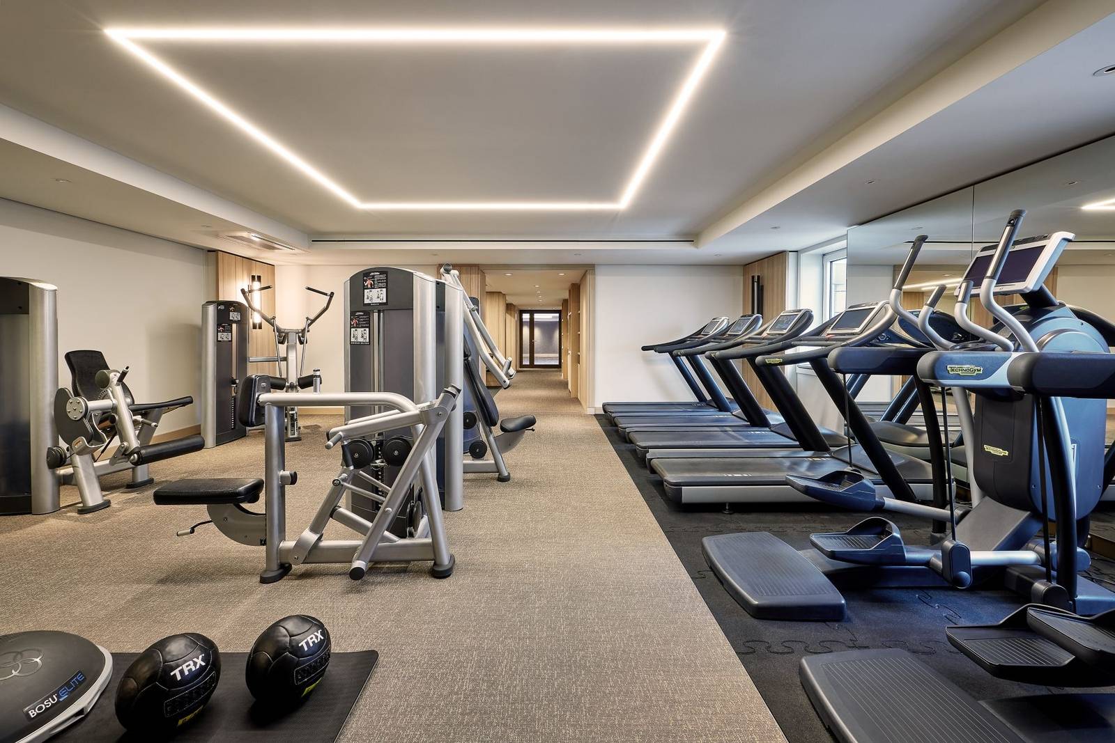 法蘭克福威斯汀大酒店 WestinWORKOUT 健身房