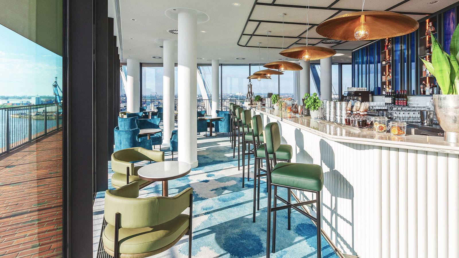 漢堡威斯汀酒店 BLICK Bar 吧台